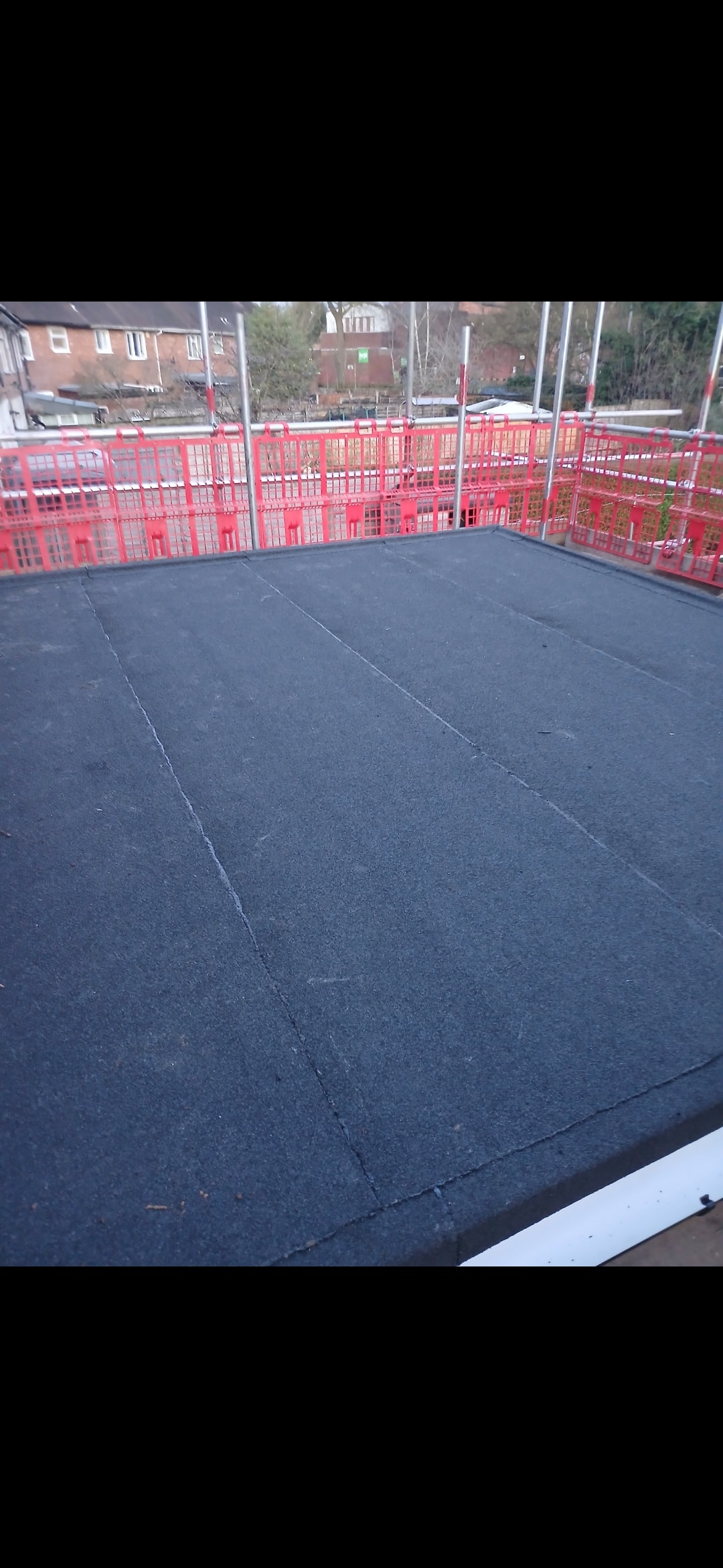 New flat roof installation by All About Roofing Birmingham